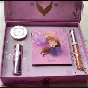 Colourpop Frozen Anna makeup collection